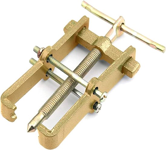 4-zoll-doppelbacken-lagerabzieher, Verstellbarer Pumpenriemenscheiben-handwerkzeugsatz Aus Kohlenstoffstahl