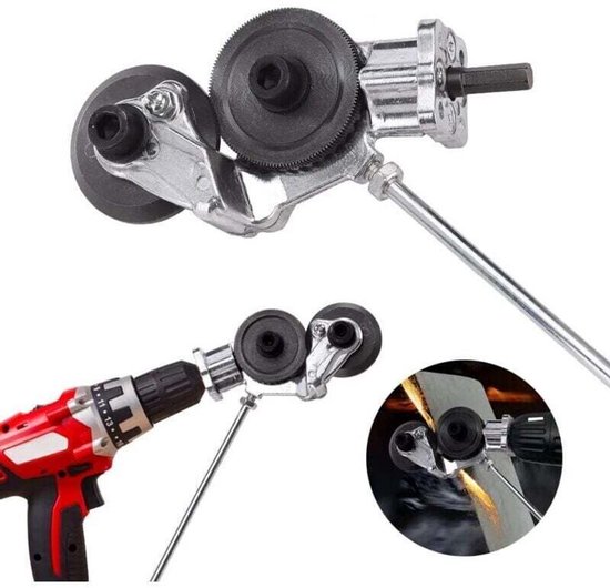 Metallbohrer Und Blechschneidzange, Blechschneider Mit Benutzerfreundlichem Adapter.