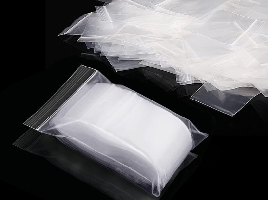 500 Transparente Plastikbeutel Größe 6 X 9 Cm Mit Wiederverschließbarem Verschluss Geeignet Für Küchenutensilien Heimwerkerprojekte Bastelbedarf