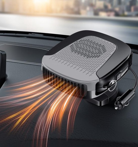 12v 150w 2-in-1 Autoheizung – Tragbarer Ventilator, Schnellenteisung Und Entfeuchtung, Geeignet Für Die Frontscheibe