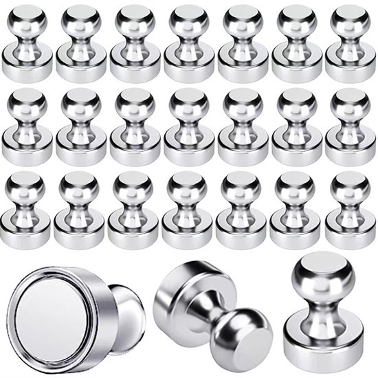 Superstarke Neodym-magnete, 18 Kegelmagnet-sets, Mini-metallmagnete, Reißzwecken. Geeignet Für Magnetische Whiteboards Und Kühlschränke (12 X 16 Mm).