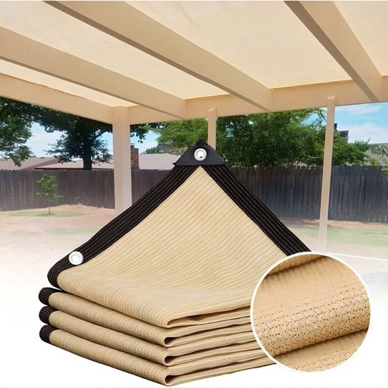 Markisenstoff – 3 X 4 Meter – Beige – 90 % Uv-schutz