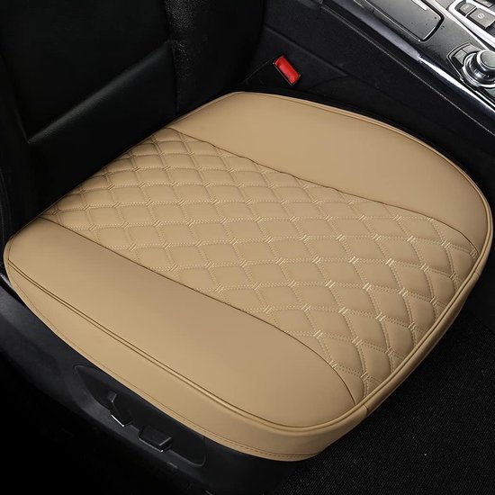 Pu-autositzbezüge Für Vordersitze – Beige, 1 Stück