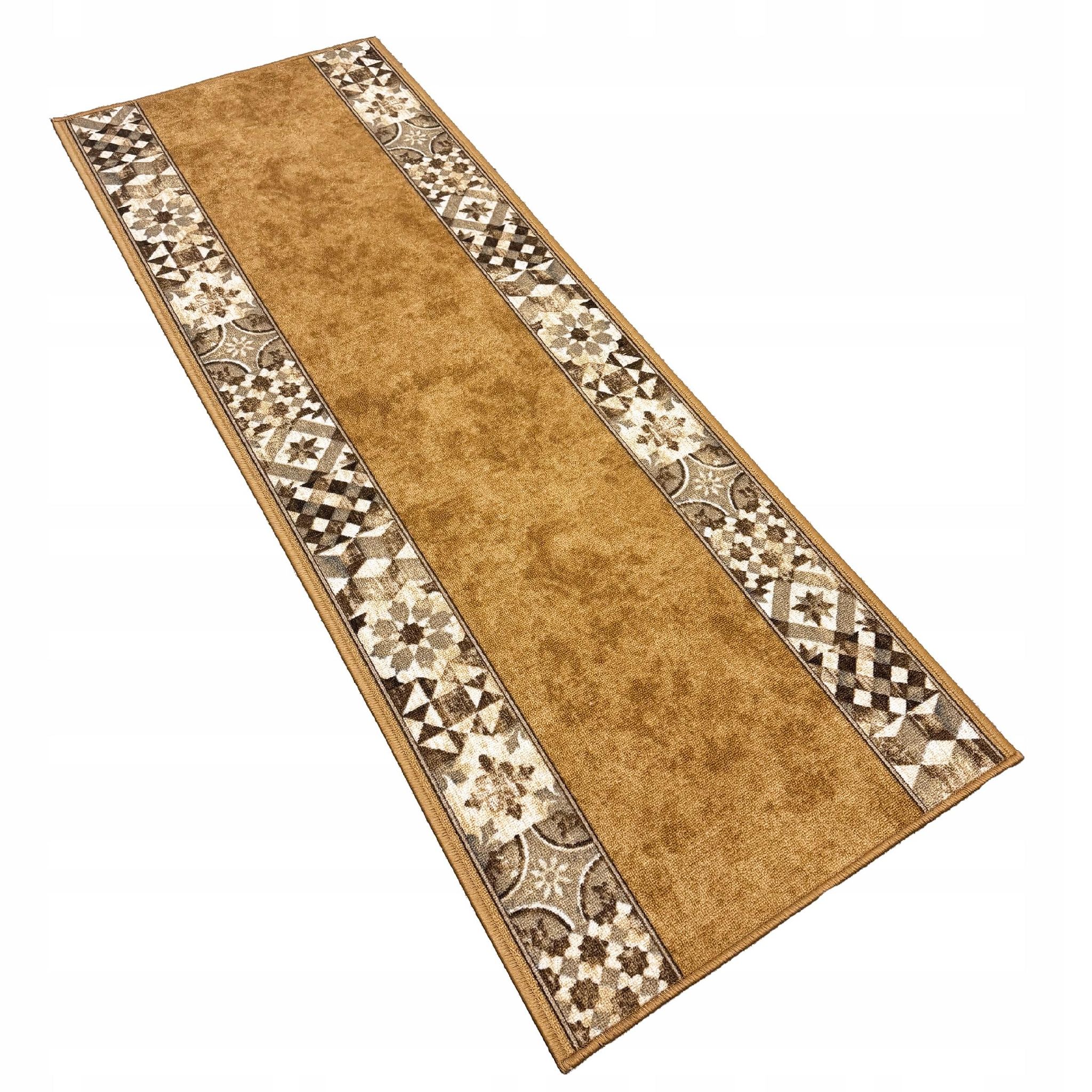 [5] Loma Beige 67x100cm Teppichläufer, Gummiert, D6940