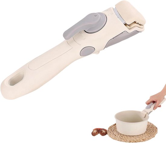 Abnehmbarer Pfannengriff – Ersatzgriff Für Küchenutensilien – Sicher Kochen – Universell Passend – 19 X 32 X 4 Cm – Beige