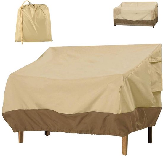 Gartenbankabdeckung 193 X 83 X 84 Cm Bankabdeckung Wasserdichte Gartenbankabdeckung 210d Oxford Gewebe Winddicht Schutzhülle Für 2 Sitzer Gartenb