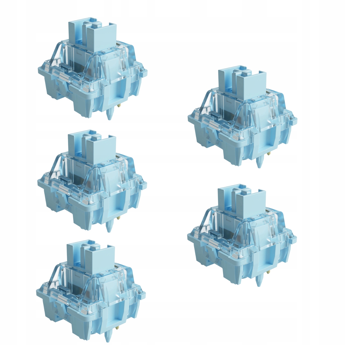 Akko V3 Cream Blue Pro Switches, 5 Stück, Für Mechanische Tastaturen