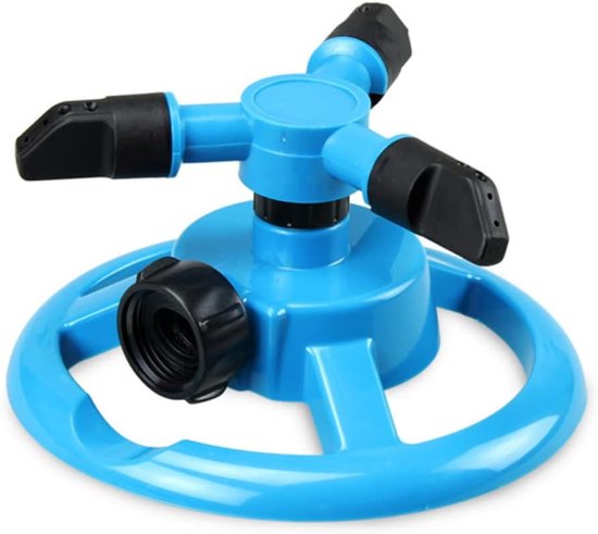Drehbarer Gartensprengerarm, Automatische Bewässerung Für Rasen Und Garten, Fläche M² Blau