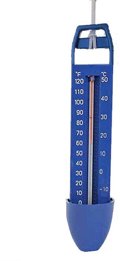 Schwimmbadthermometer Blau - 24 Cm (024387)