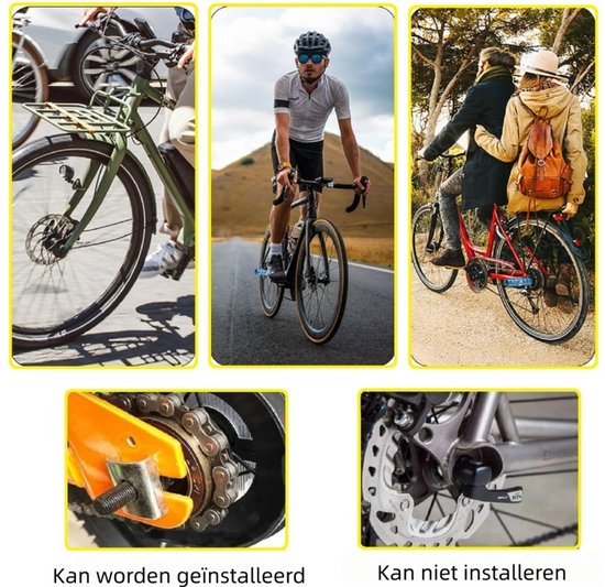 2-teilige Fahrradfußstütze – Aluminiumlegierung, Verlängerte, Massive Fußstütze, Verlängerter Mountainbike-sattel, Pedal – Blau