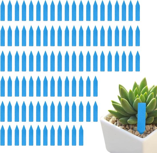 Blaue Pflanzenetiketten Aus Kunststoff, 300 Wasserfeste Gartenstecker-etiketten Für Blumen, Gemüse, Kräuter Und Setzlinge