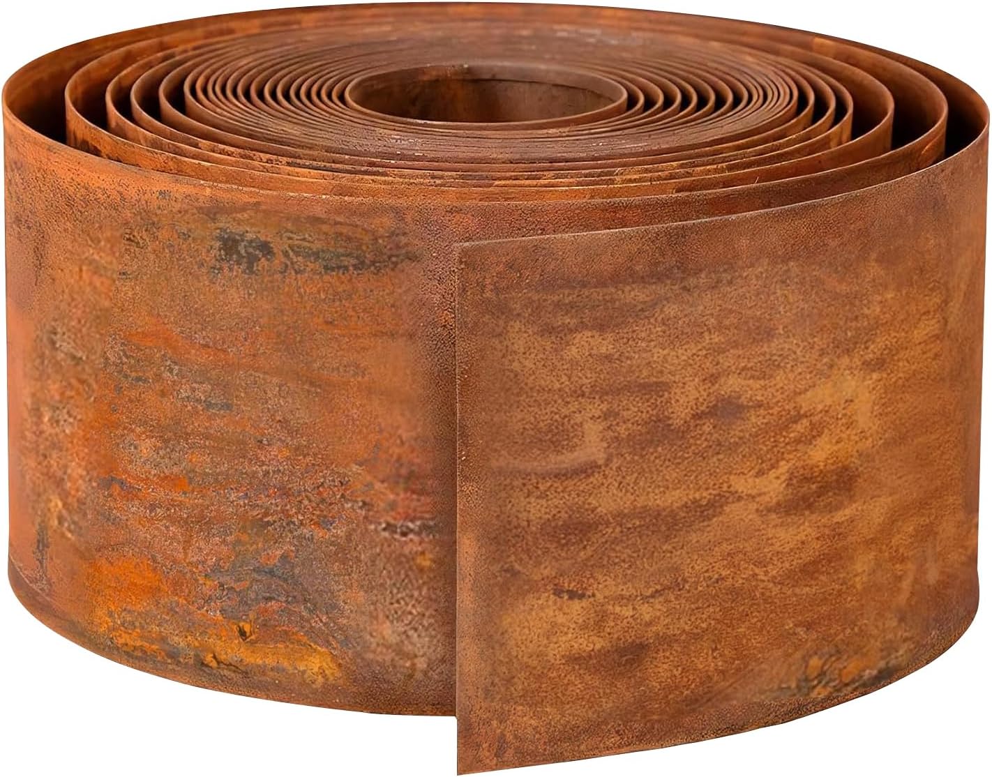 Rasenkanten Aus Cortenstahl – 10 M Lang – Metall, 15 Cm Hoch