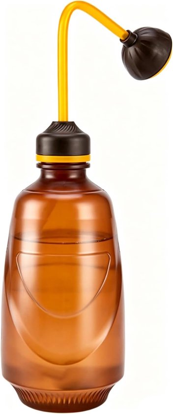 Gießkanne Für Sämlinge, Kleine Gießflasche Für Kleine Tischpflanzen Und Sukkulenten 0,45 L (braun)