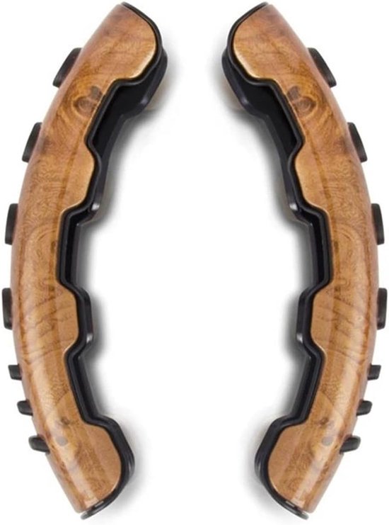 1 Paar Universelle Autolenkradbezüge, Lenkraderhöhungen, Rutschfeste Auto-zubehör-lenkradbezüge (farbe: Braun)