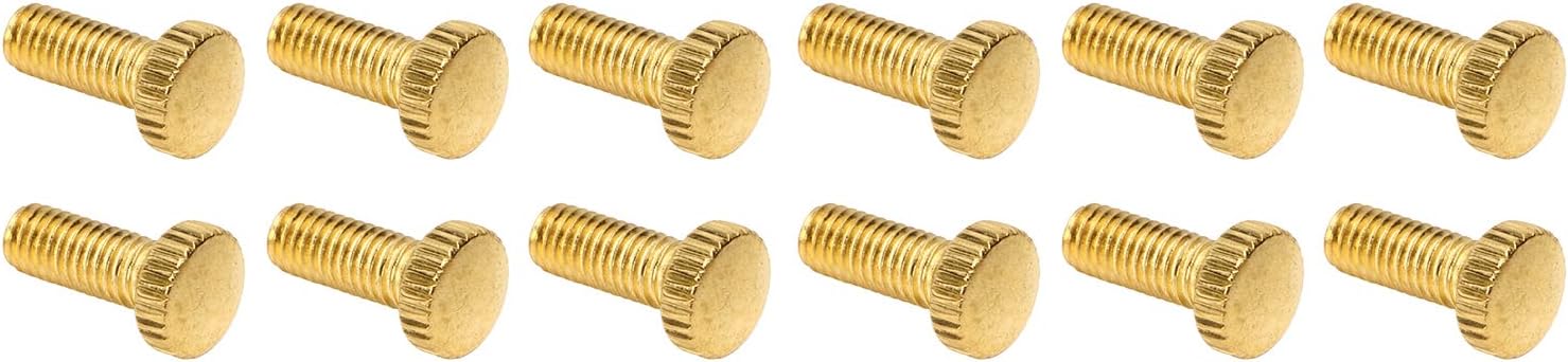 Stimmschrauben, 12 Stück M5 Tremolo-brücken-einstellschrauben Aus Eisen, Passend Als Ersatz (gold)