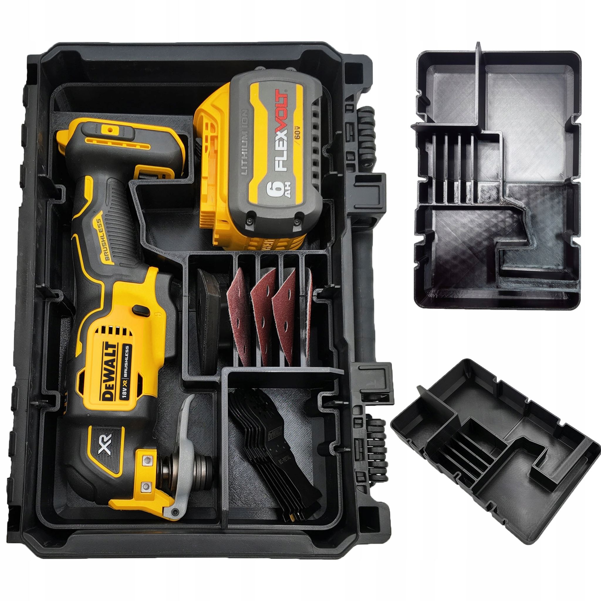 Dewalt Toughsystem 2.0 Organizer Für 18v Oszillierendes Multifunktionswerkzeug Dcs356 3dmx