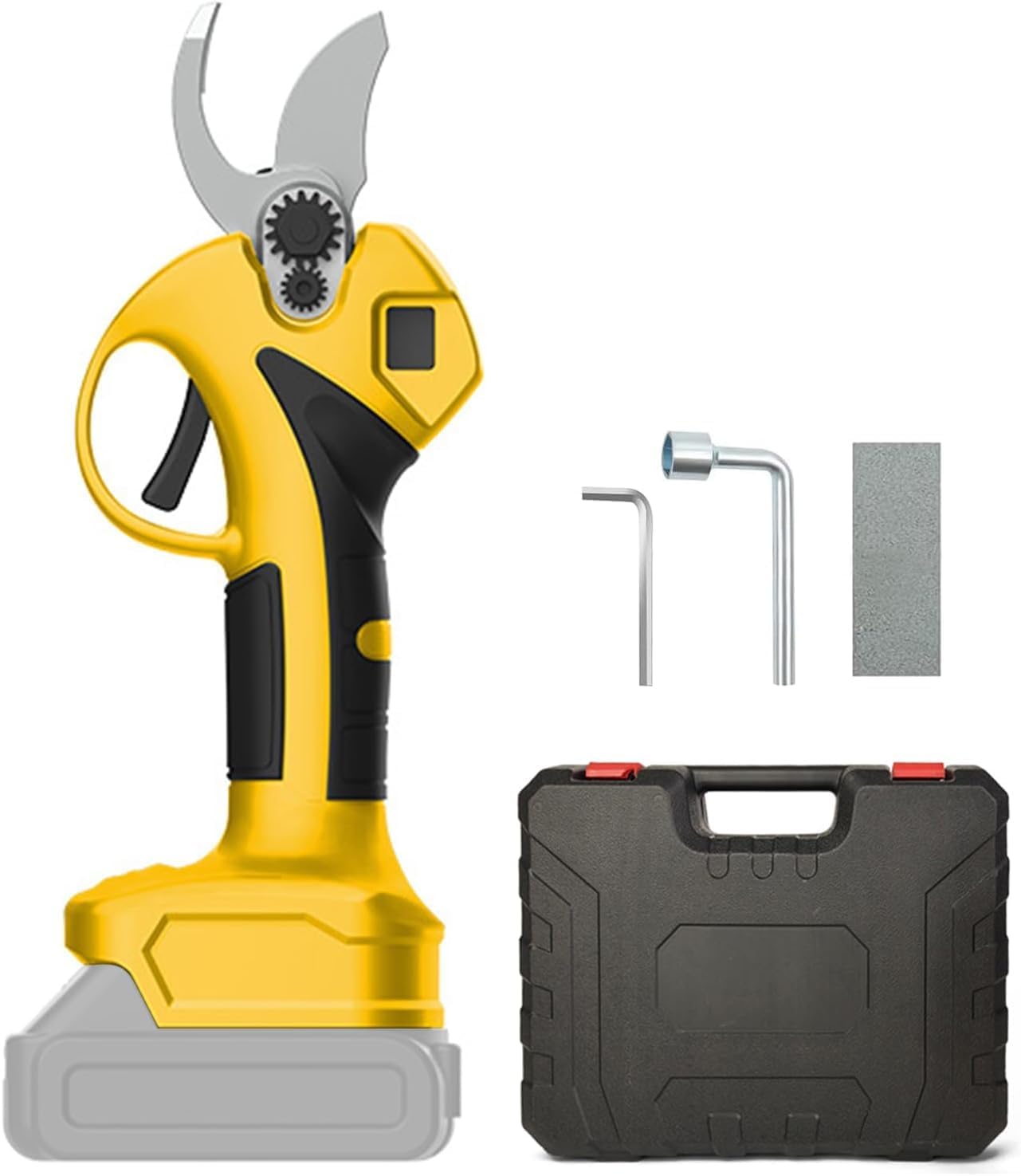 Akku-gartenschere Mit Bürstenmotor, 55 Mm Schnittdurchmesser Professionelle Gartenschere, Kompatibel Mit Dewalt 20v-akkus, Professionelles Schneidmesser, Geeignet Für Lcd-bildschirme