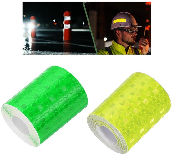 Reflektierendes Band Reflektierendes Klebeband Reflektierende Streifen Reflektierendes Band Selbstklebender Reflektor Fahrradreflektor Band 5 Cm 3
