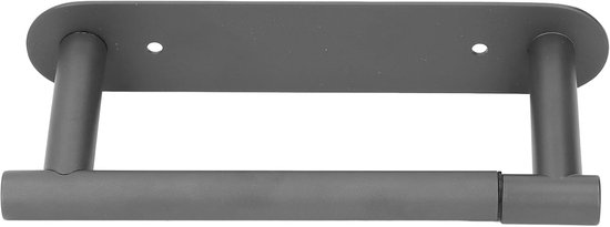 Multifunktionaler Toilettenpapierhalter, Wandmontage, Aus Robustem Edelstahl 304, Für Küche Und Bad, Grau