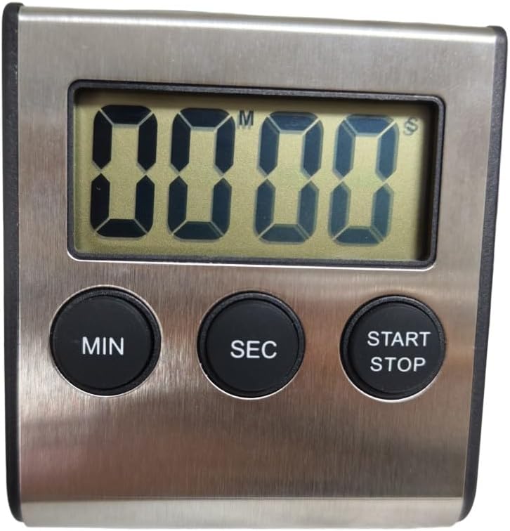Digitaler Küchentimer Für Küchengeräte. 100-minuten-timer Zum Kochen, Lernen, Sport, Für Meetings Und Zum Parken (batterie Nicht Enthalten).