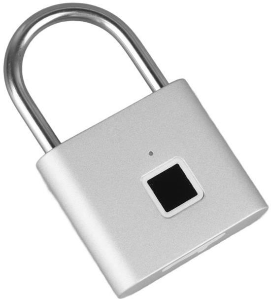 Fingerabdruckschloss – Silber – Wasserdicht – Schnellentriegelung – Biometrische Erkennung