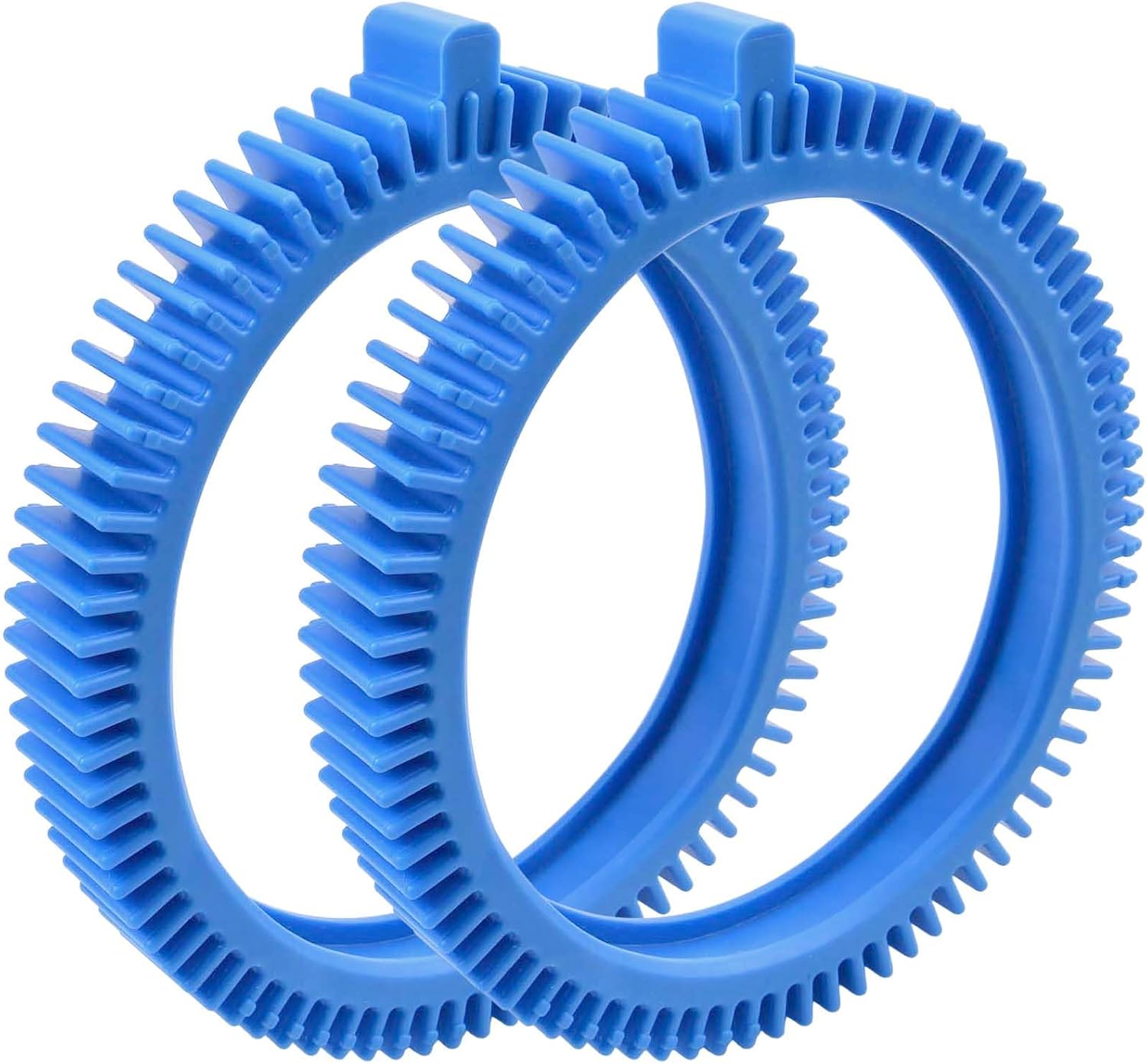 Set Mit 2 Blauen Vorderreifen (896584000-143) Mit Universellen Super-hump-ersatz-stollenreifen Für Polaris 180, 280, 360 Und 380 Poolreiniger