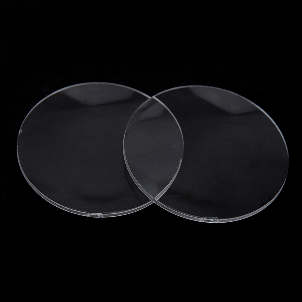 2 Stück Acryl-leselupenlinsen Mit 50 Mm Durchmesser (ersatzlinsen)