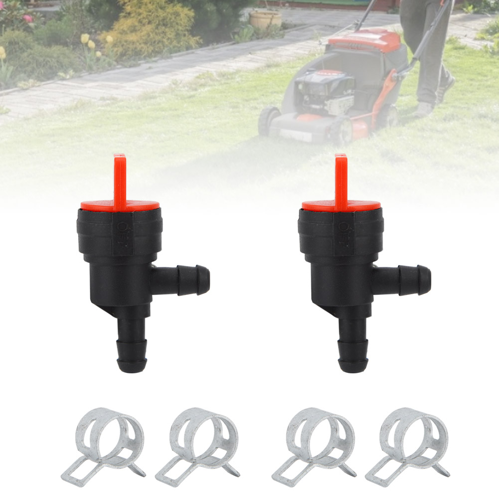2 Stück 90-grad-kraftstoffabsperrventil Passend Für Briggs & Stratton 698181 494539 697944