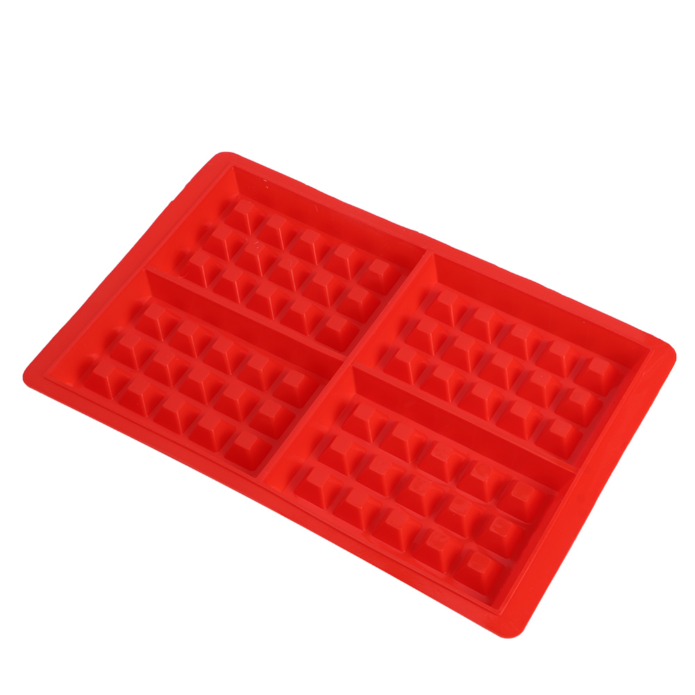 2er-set Diy-backformen Aus Silikon: Waffel-, Muffin-, Kuchen- Und Schokoladenformen