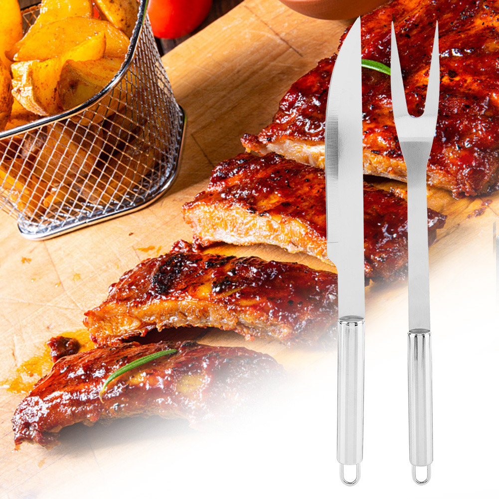 9-teiliges Grillbesteck-set Aus Edelstahl Mit Oxford-tasche