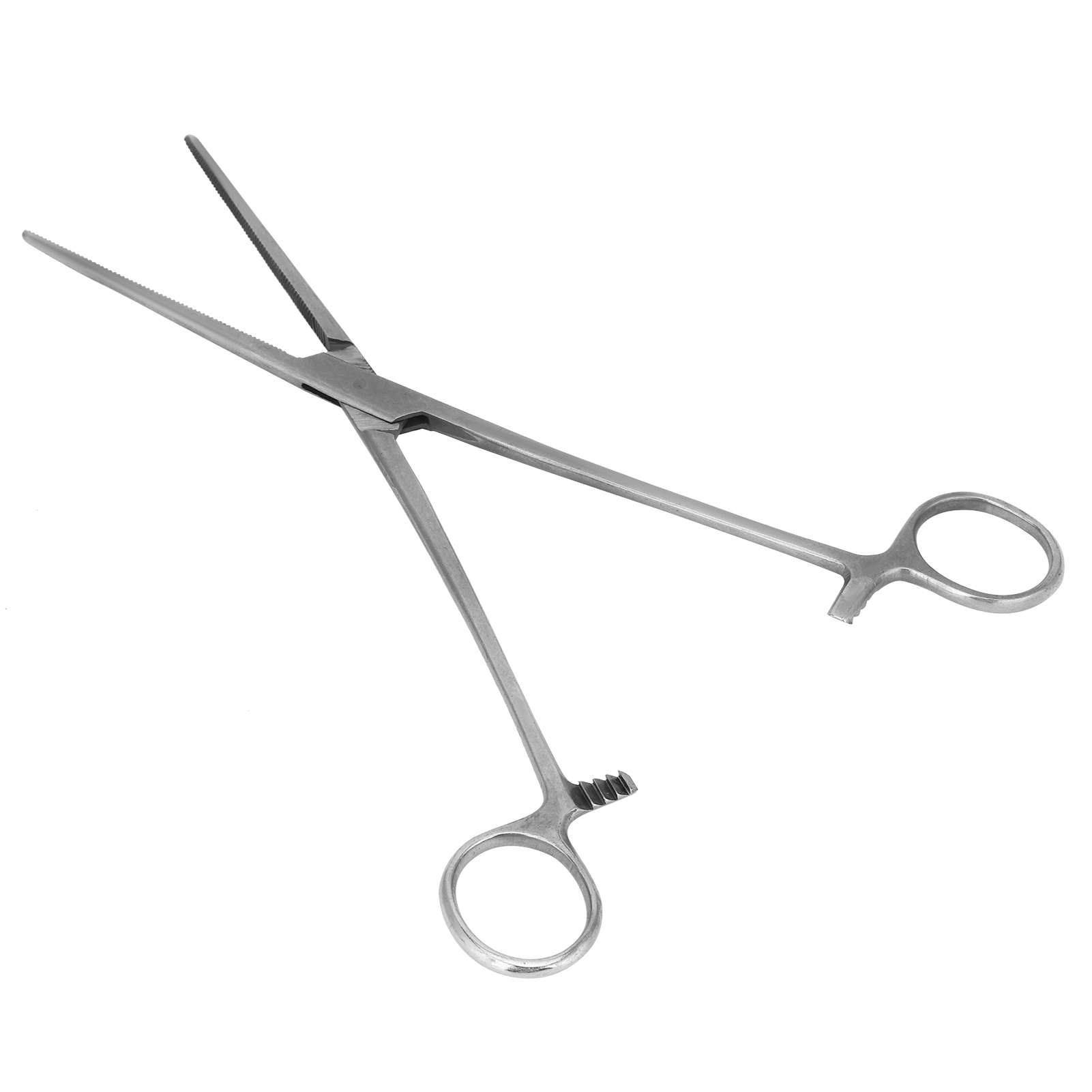 22 Cm/8,7 Zoll Hämostatische Klemme, Tragbare Edelstahlzange, Haarpinzette Für Viehzucht, Angeln, Gerade Spitze