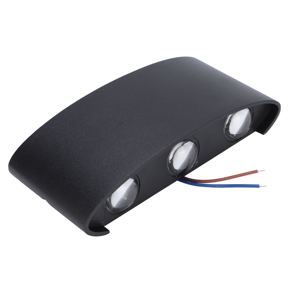 Moderne 6w Led-bogenwandleuchte Für Wohnzimmer, Schlafzimmer, Hotel, Ac85-265v (kaltweiß)