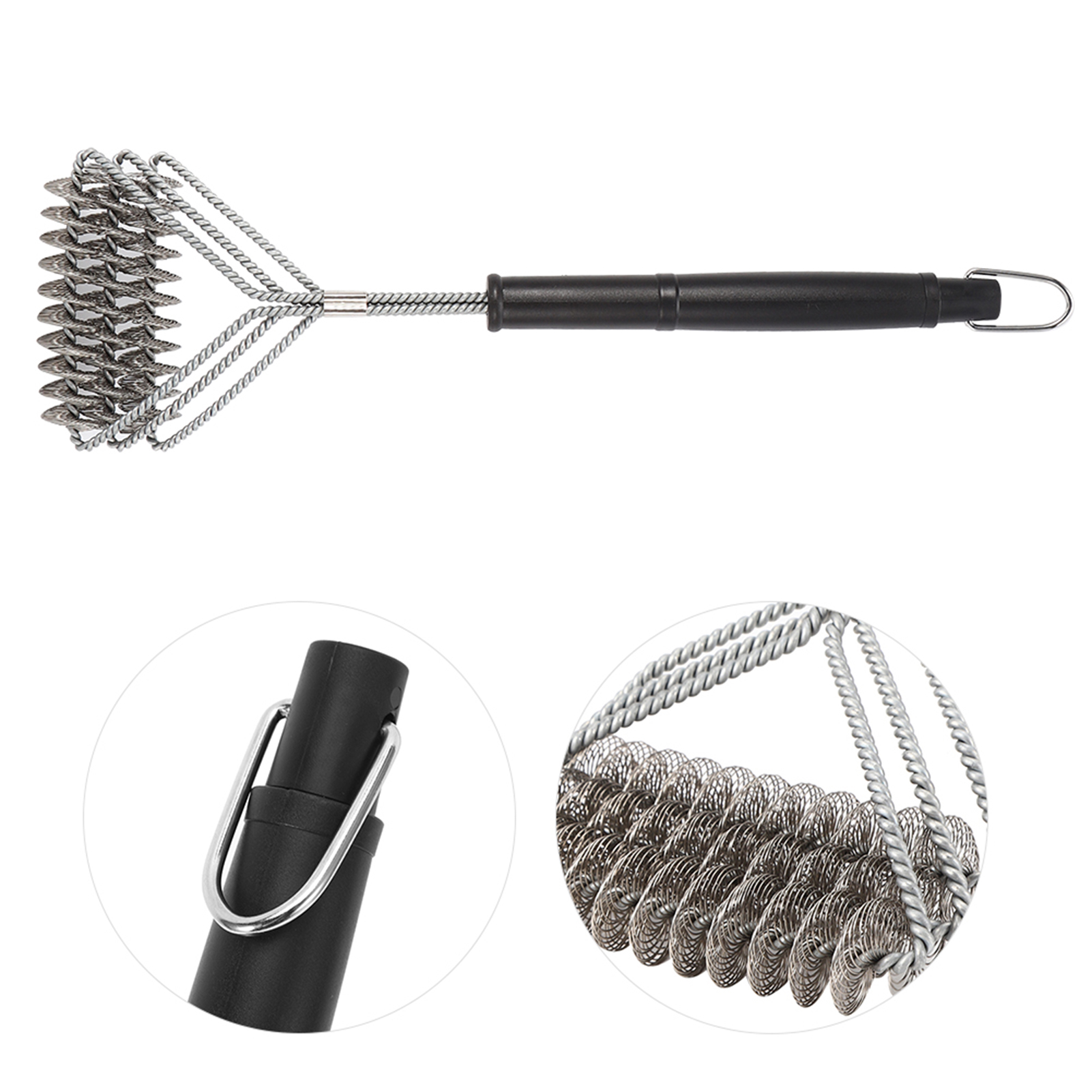 Haushalts-grillreinigungsbürste Aus Stahldraht, Grillreiniger, Grillzubehör