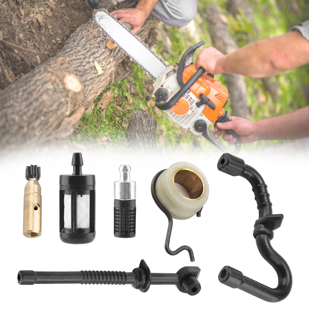 Ölpumpen-schneckengetriebe-kraftstoffschlauch-filtersatz Für Stihl Ms180 Ms170 018 017 Kettensägen