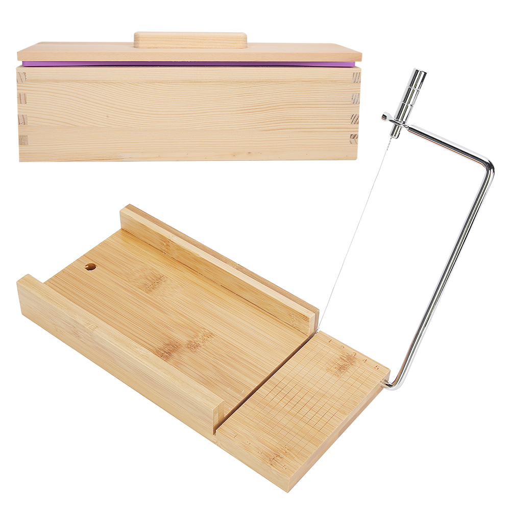 900 Ml Set Mit Handgefertigter, Antihaftbeschichteter Seifen-, Kuchen- Und Brotbackform, Drahtschneider Und Küchenbackutensilien
