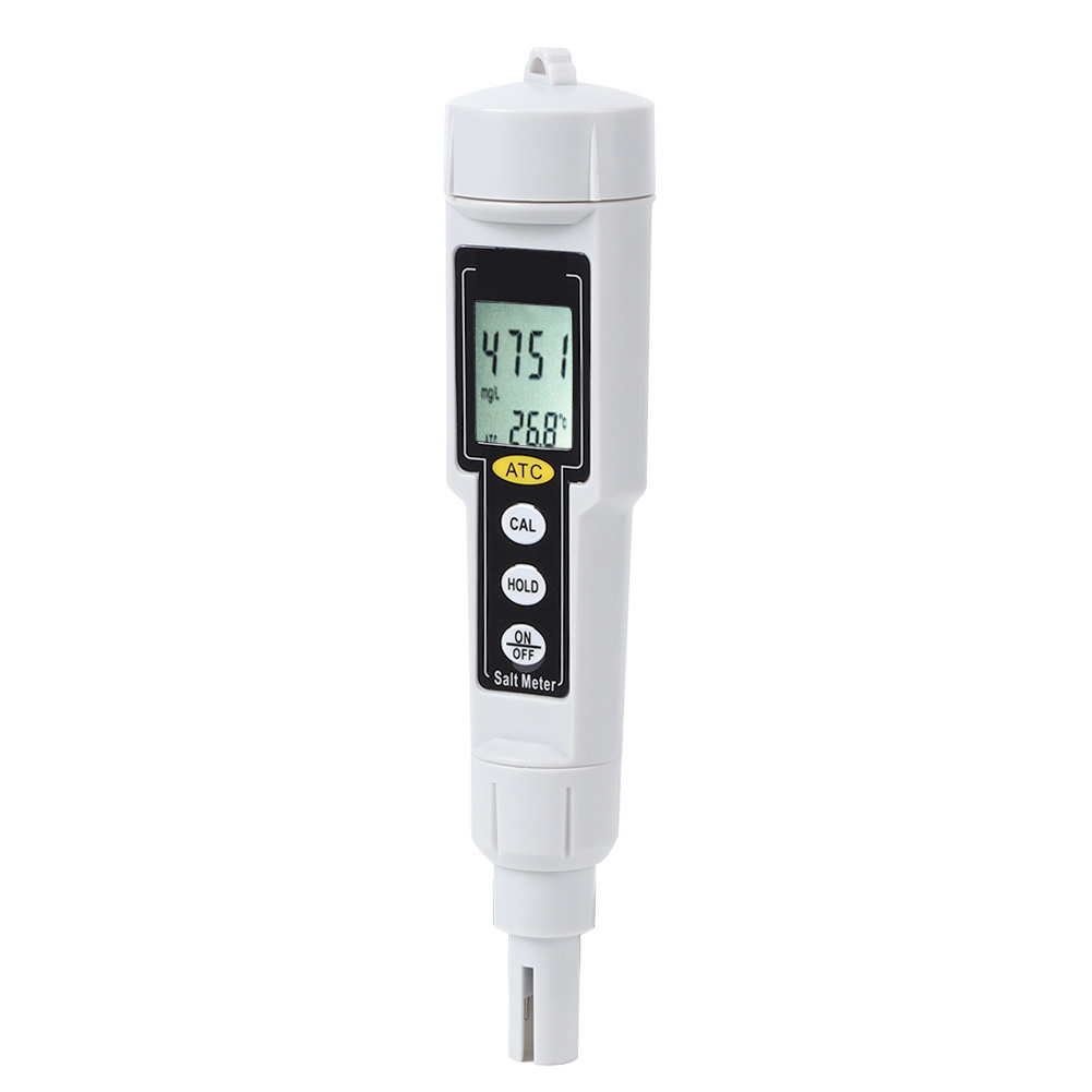 Ct3081 Tragbares Digitales Salinometer Zur Messung Von Salzgehalt, Temperatur Und Luftfeuchtigkeit Für Salzwasserpools