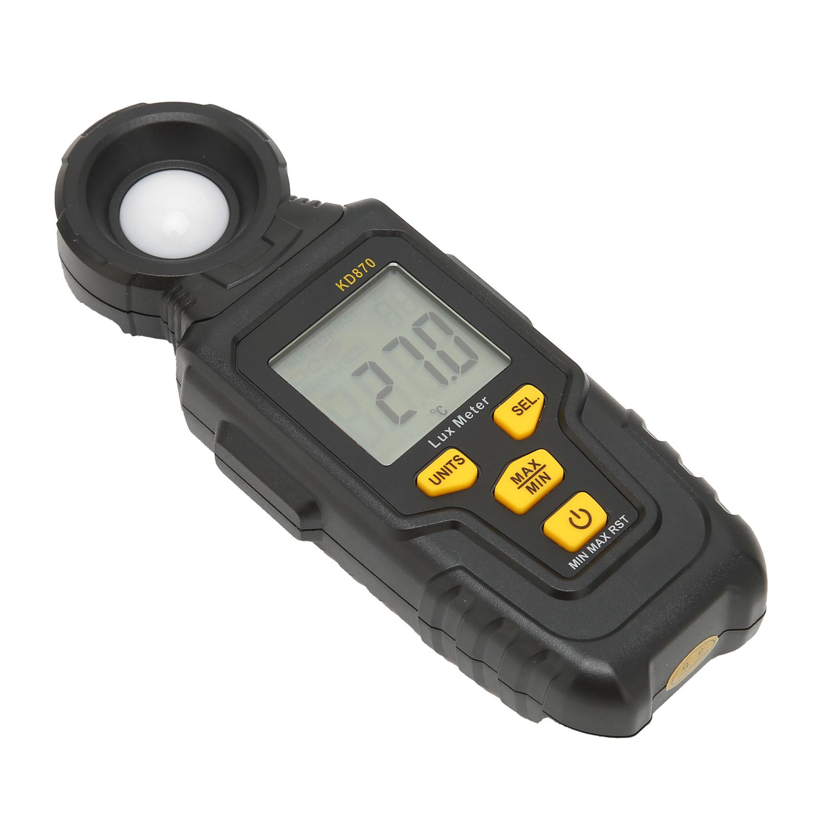 Multifunktionales Beleuchtungsstärkemessgerät Mit Lcd-display, Digitales Handmessgerät, Automatisches Umweltmessgerät Kd870