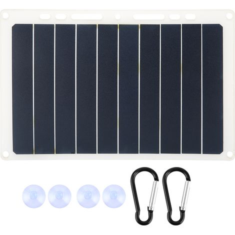 10-w-tragbares Solarladegerät Für Den Außenbereich Mit Standard-usb-ausgang Zum Aufladen Von Mobiltelefonen