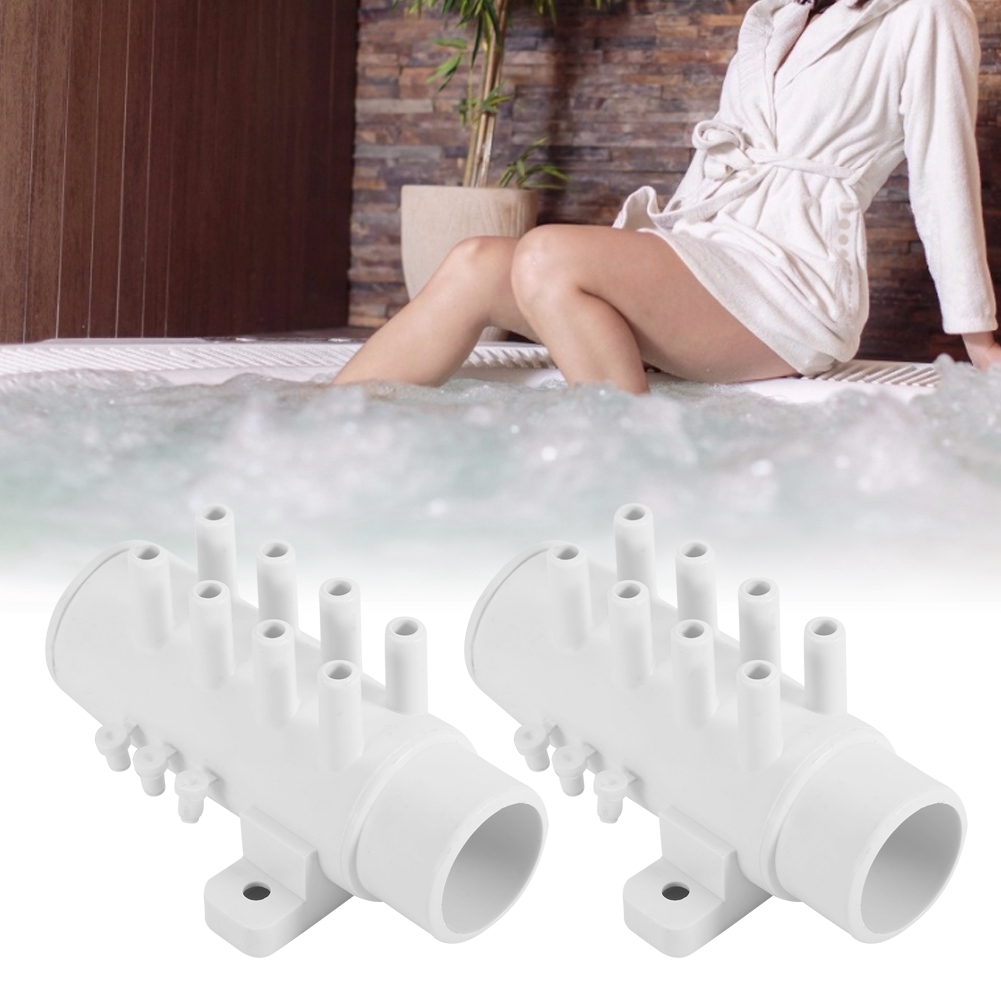 Pvc-wasserrohr Für Whirlpool Und Thermalbad, 8-port-verteiler Mit Wasserabscheider