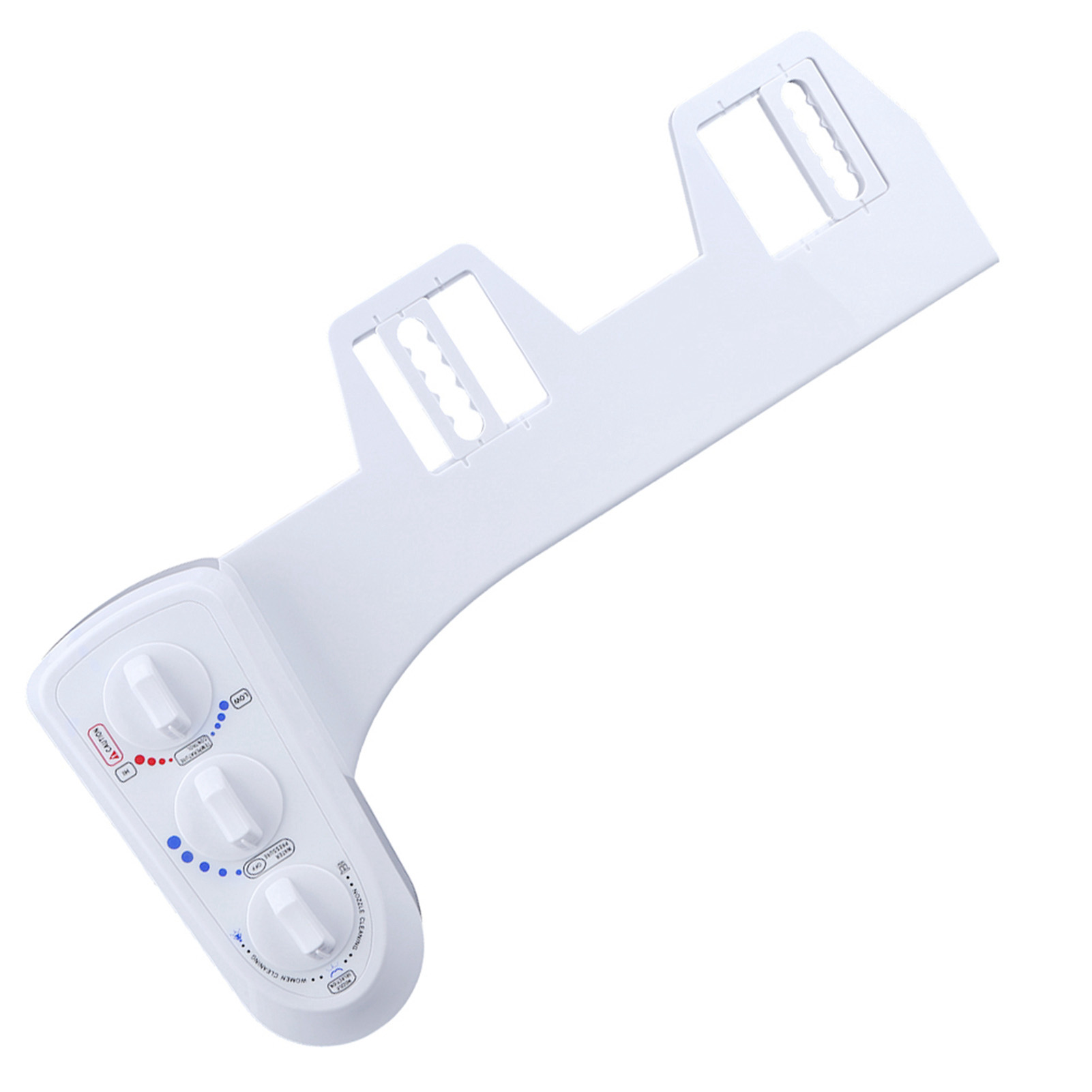Intelligentes, Nichtelektrisches Bidet-sprühset Für Badezimmer Mit Kalt- Und Warmwasserfunktion Und Doppeldüse (eu: 3/8-zoll-gewinde)