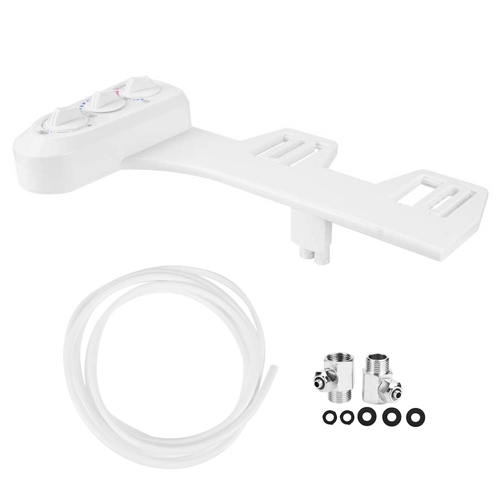 3/8-zoll-gewinde, Bidet-aufsatz, Warm- Und Kaltwasser, Doppeldüse, Wc-bidet-sprühgerät, Eu-standard