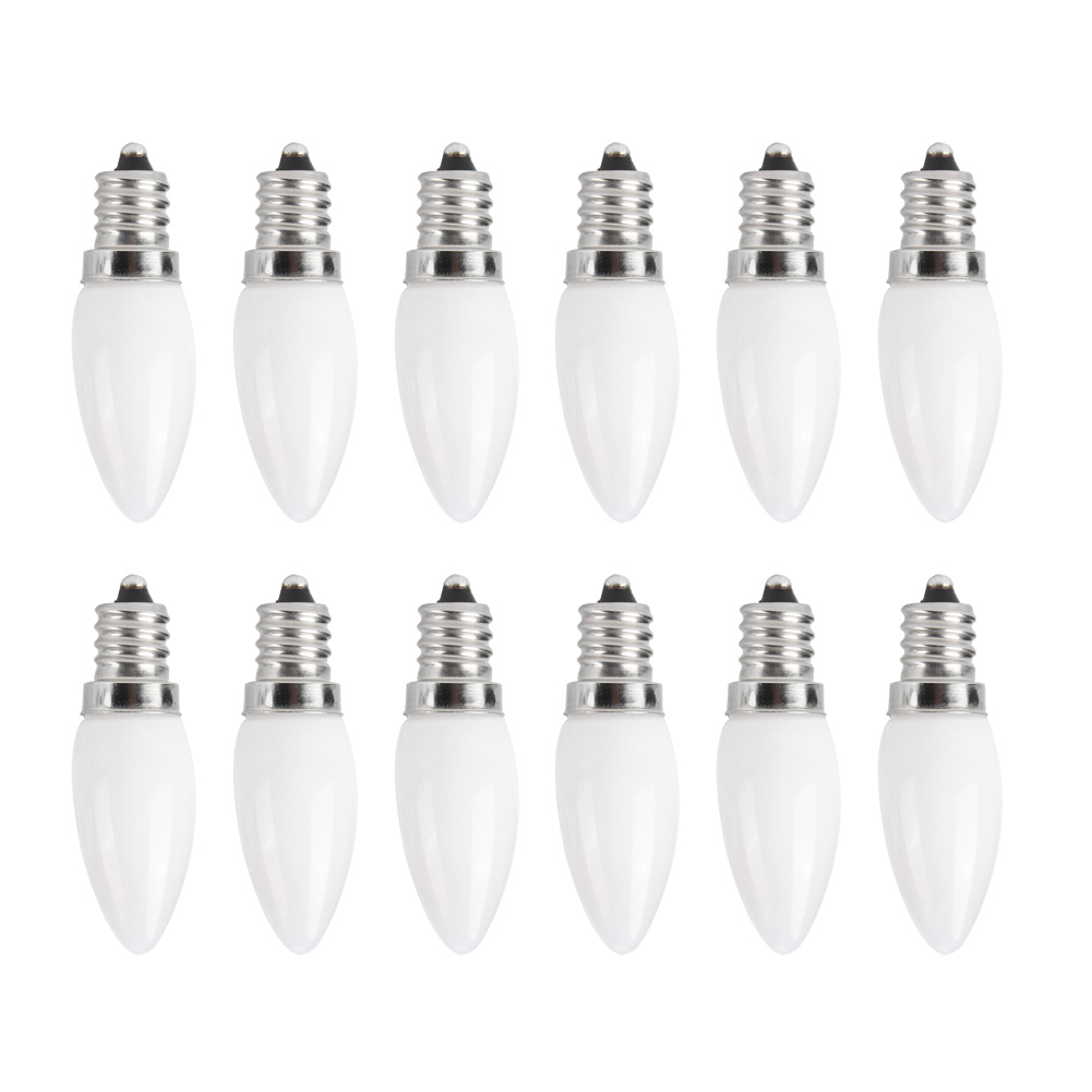 10 Mini-led-kerzenlampen E12, 1,5 W, 230 V Wechselstrom, Für Zuhause, Auto, Schrank, Hotelbeleuchtung