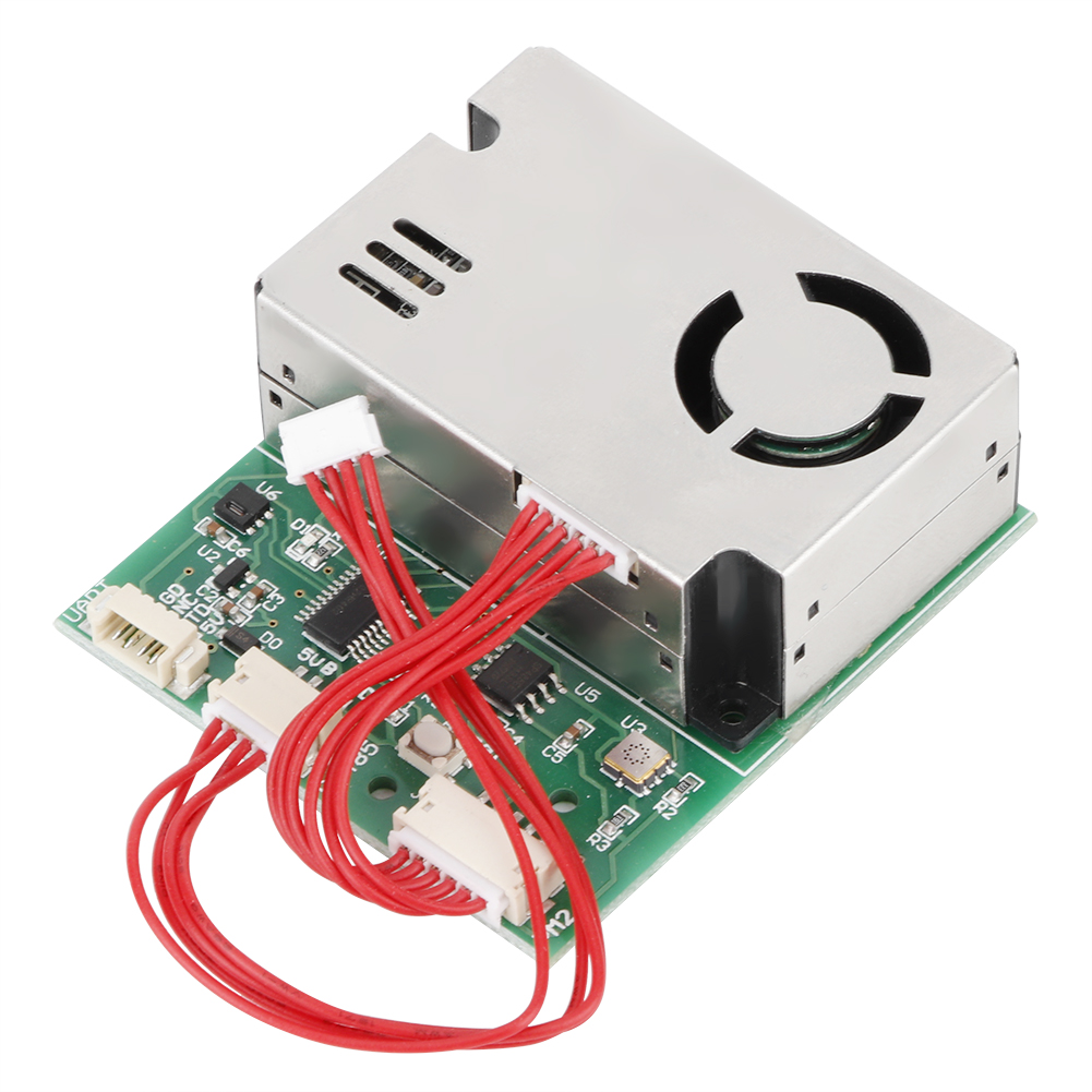6-in-1-detektor: Luftstaubsensormodul, Rauchpartikelsensor Mit Kabel Zur Messung Von Pm2,5 (luftreiniger).