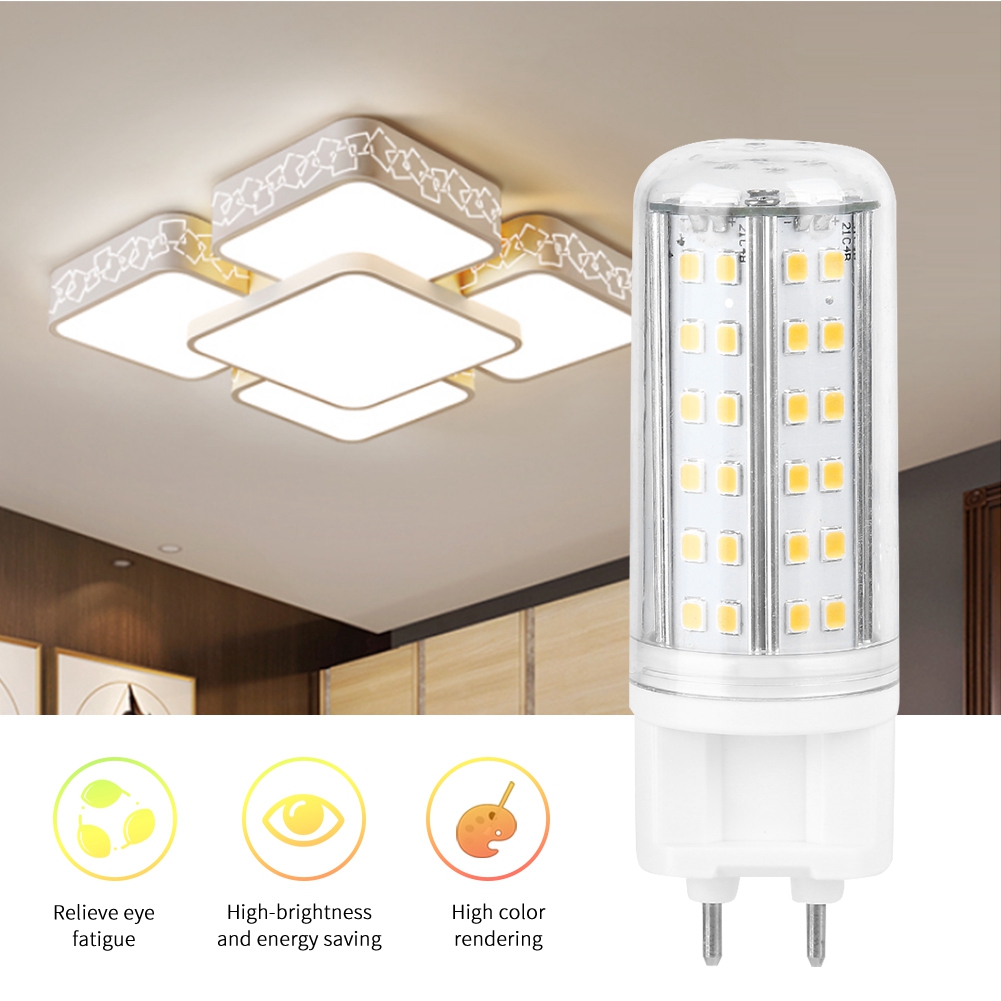 G12 Led-maiskolbenlampe 10w Hochleistungslampe Für Zuhause Mit 85 Leds Ac85-265v (warmweiß)
