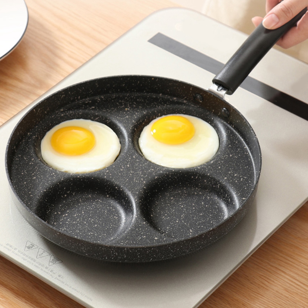 Vierfach-bratpfanne Mit Antihaftbeschichtung Für Eier, Pfannkuchen, Steaks Und Frühstück