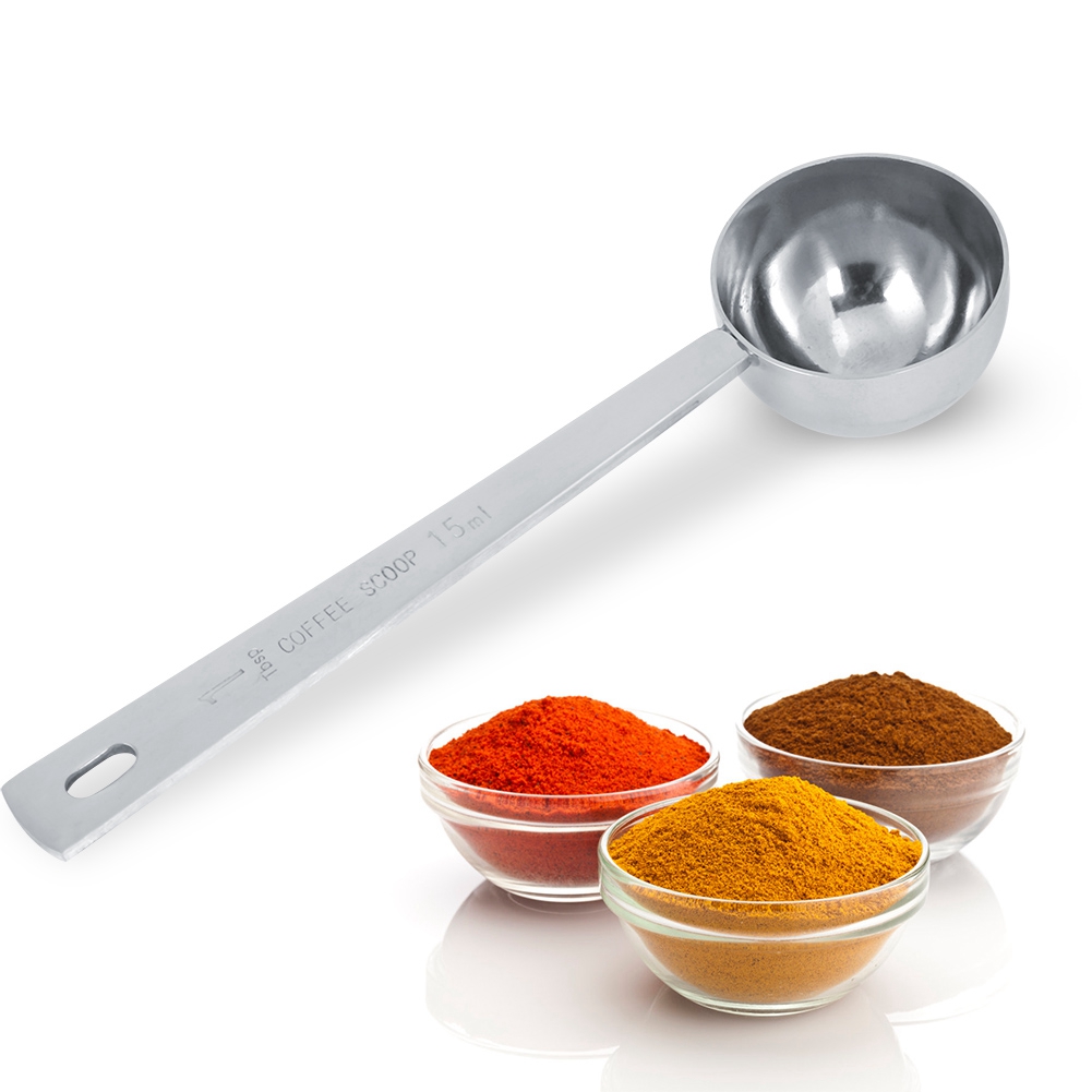 Multifunktionaler Messlöffel Aus Edelstahl Für Küche, Bar, Café, 15 Ml