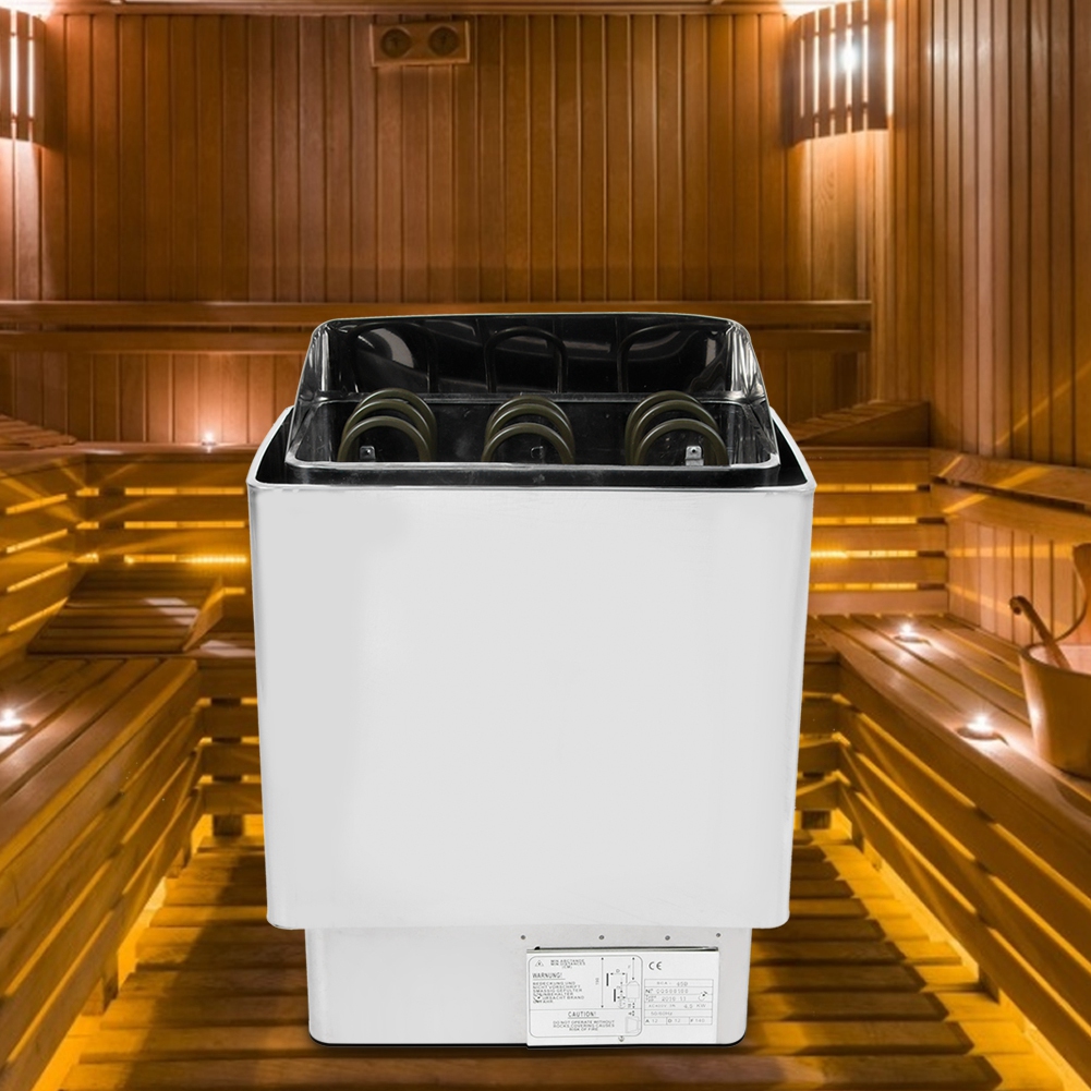 4,5 Kw 220 V Edelstahl-dampfheizgerät Für Bad, Sauna Und Badezimmer Mit Interner Steuerung