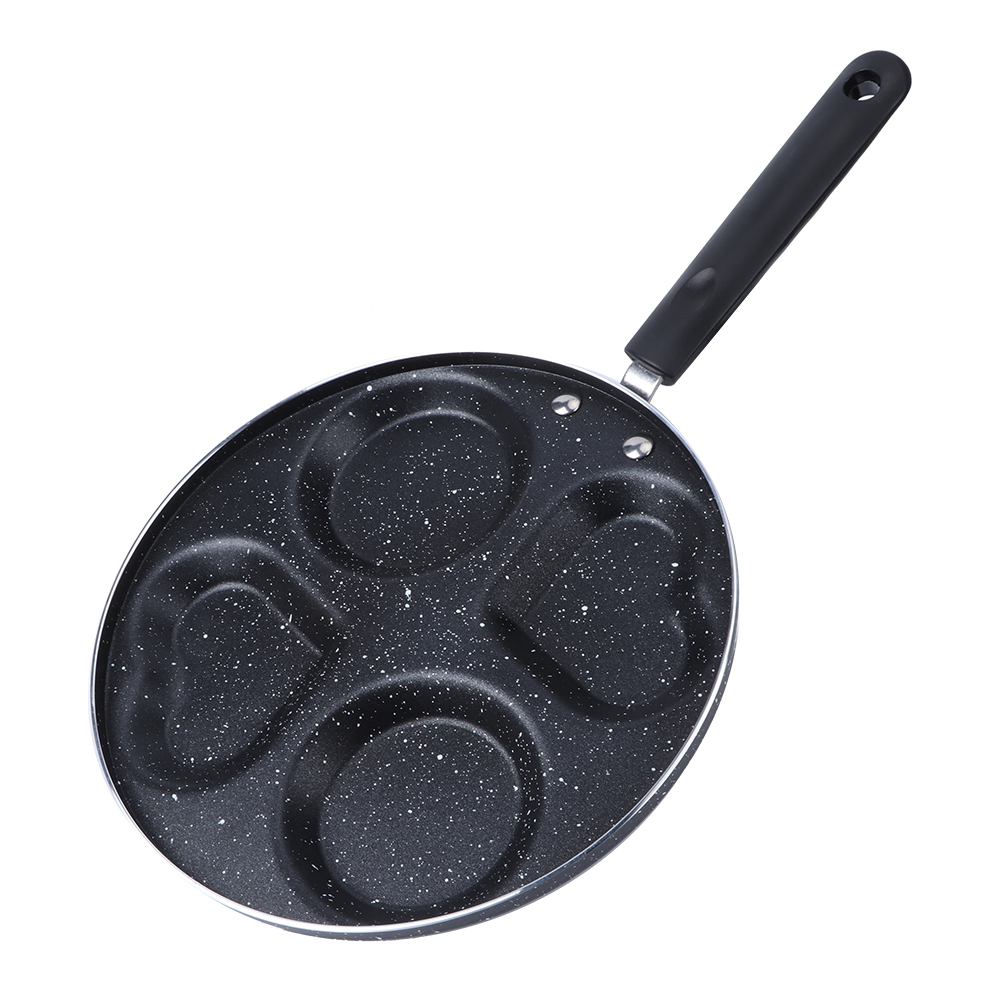 Multifunktionale Frühstückspfanne Mit Vier Mulden, Antihaftbeschichtet, 24,5 Cm