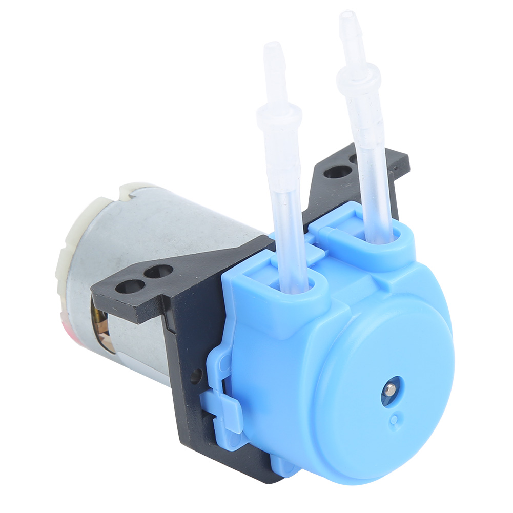 Multifunktionale Mini-winkelpumpe Für Den Garten, 12 V Dc, Peristaltische Flüssigkeitspumpe, Dosierpumpe, Schlauchpumpe (schwarz)