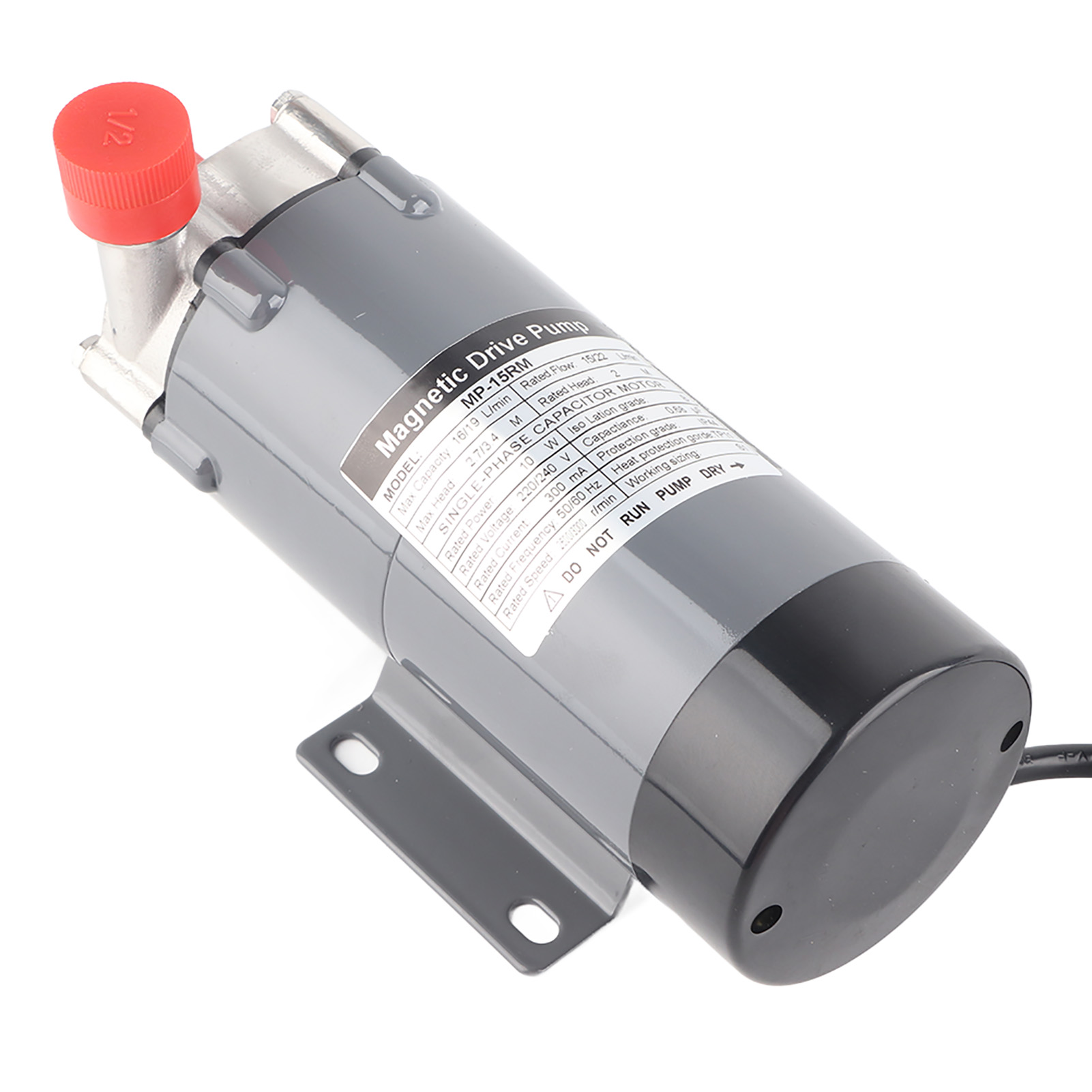 Hochtemperaturbeständige Magnetische Braupumpe Aus Edelstahl Für Heimbrauer, Eu-stecker 220 V